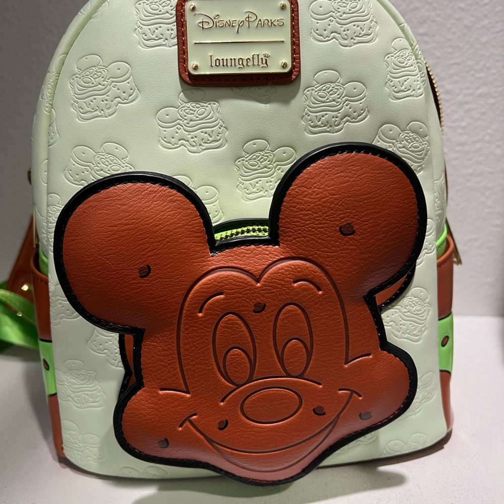 Loungefly Disney Parks Backpack - Cream and Brown